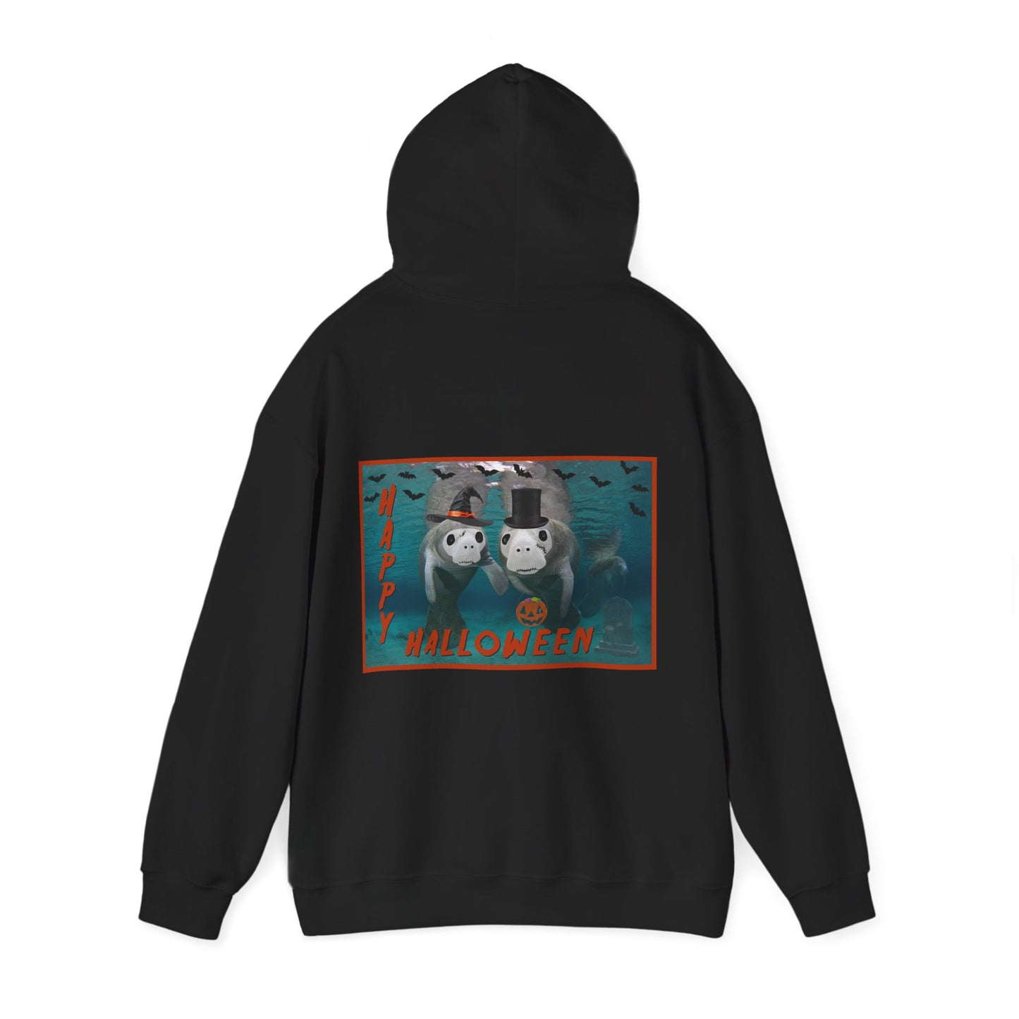 Happy Halloween Manatee Hoodie - Manatee Marketplace