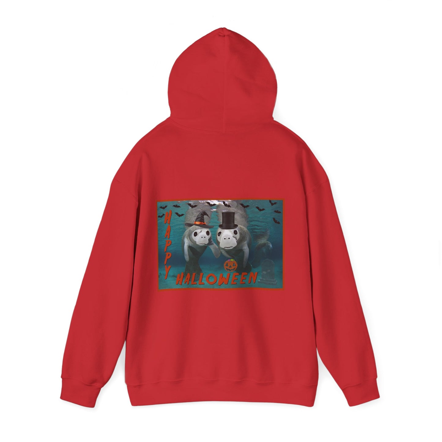 Happy Halloween Manatee Hoodie - Manatee Marketplace