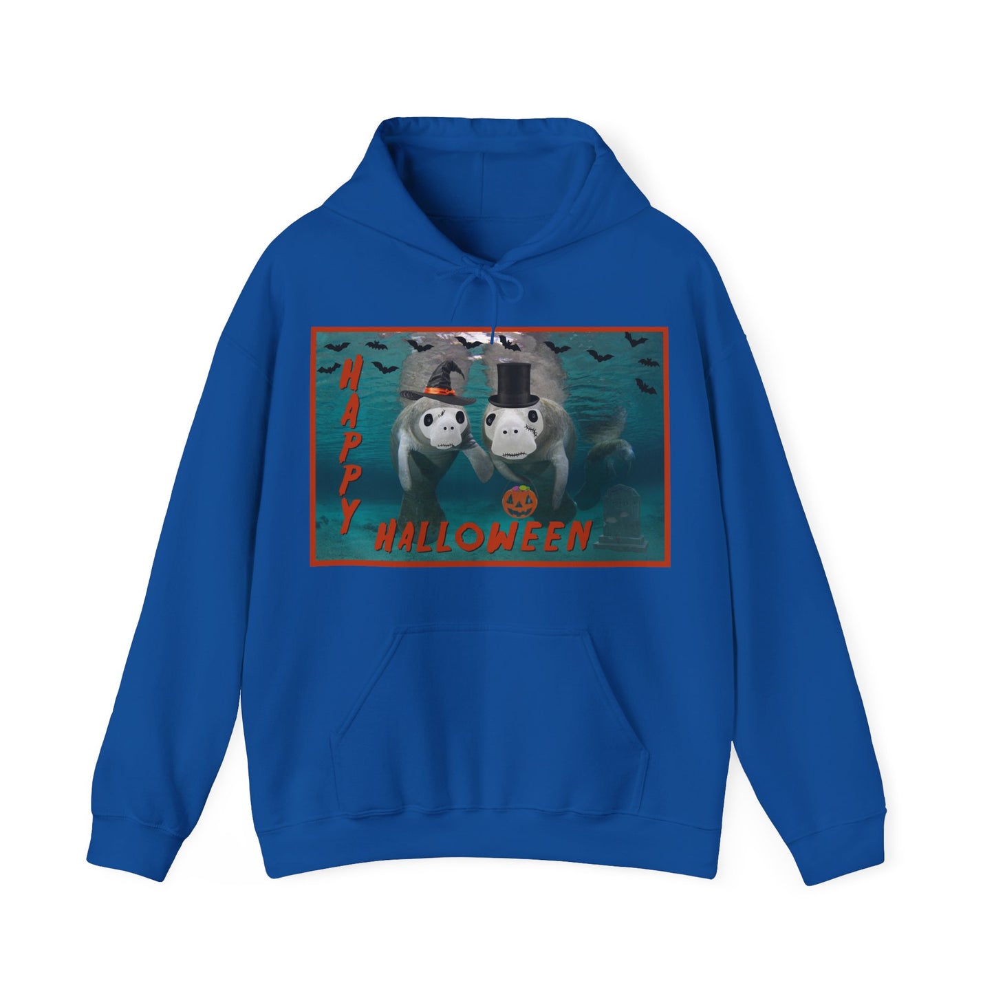 Happy Halloween Manatee Hoodie - Manatee Marketplace