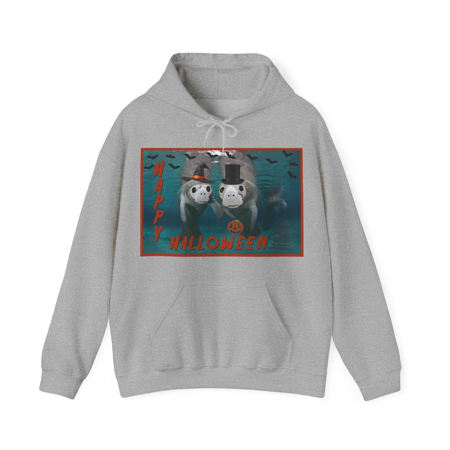 Happy Halloween Manatee Hoodie - Manatee Marketplace