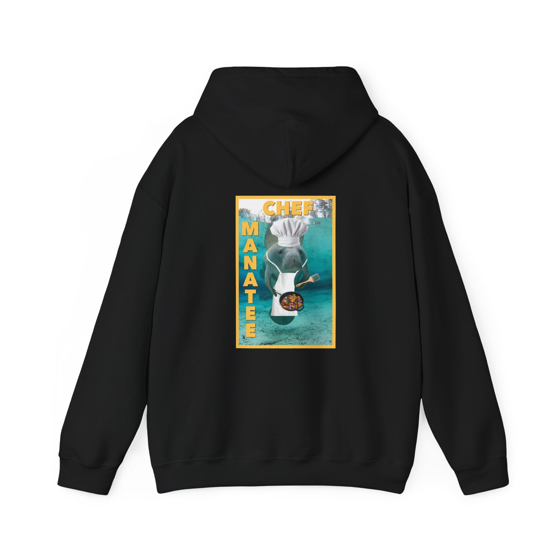 Chef Manatee Hoodie - Manatee Marketplace 