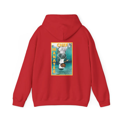 Chef Manatee Hoodie - Manatee Marketplace 