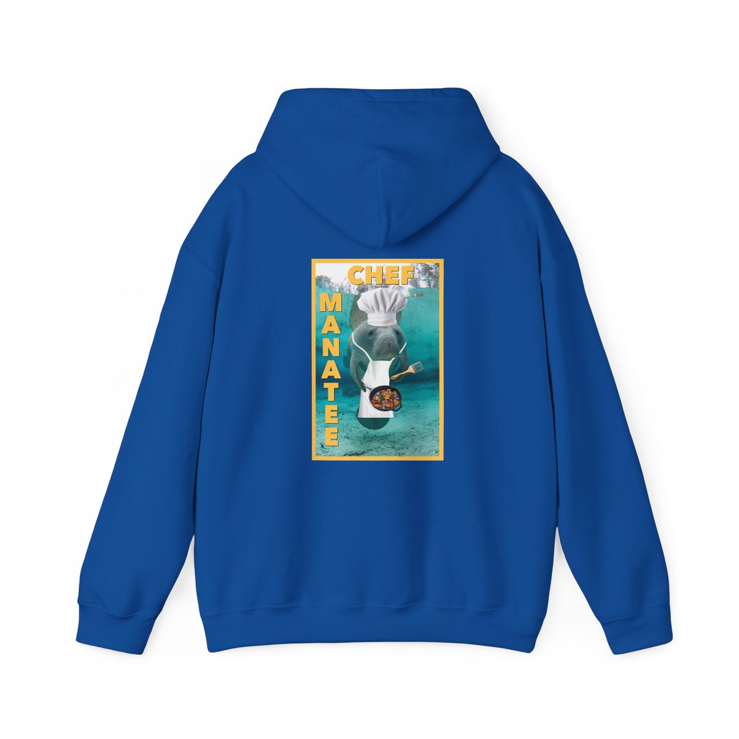 Chef Manatee Hoodie - Manatee Marketplace 