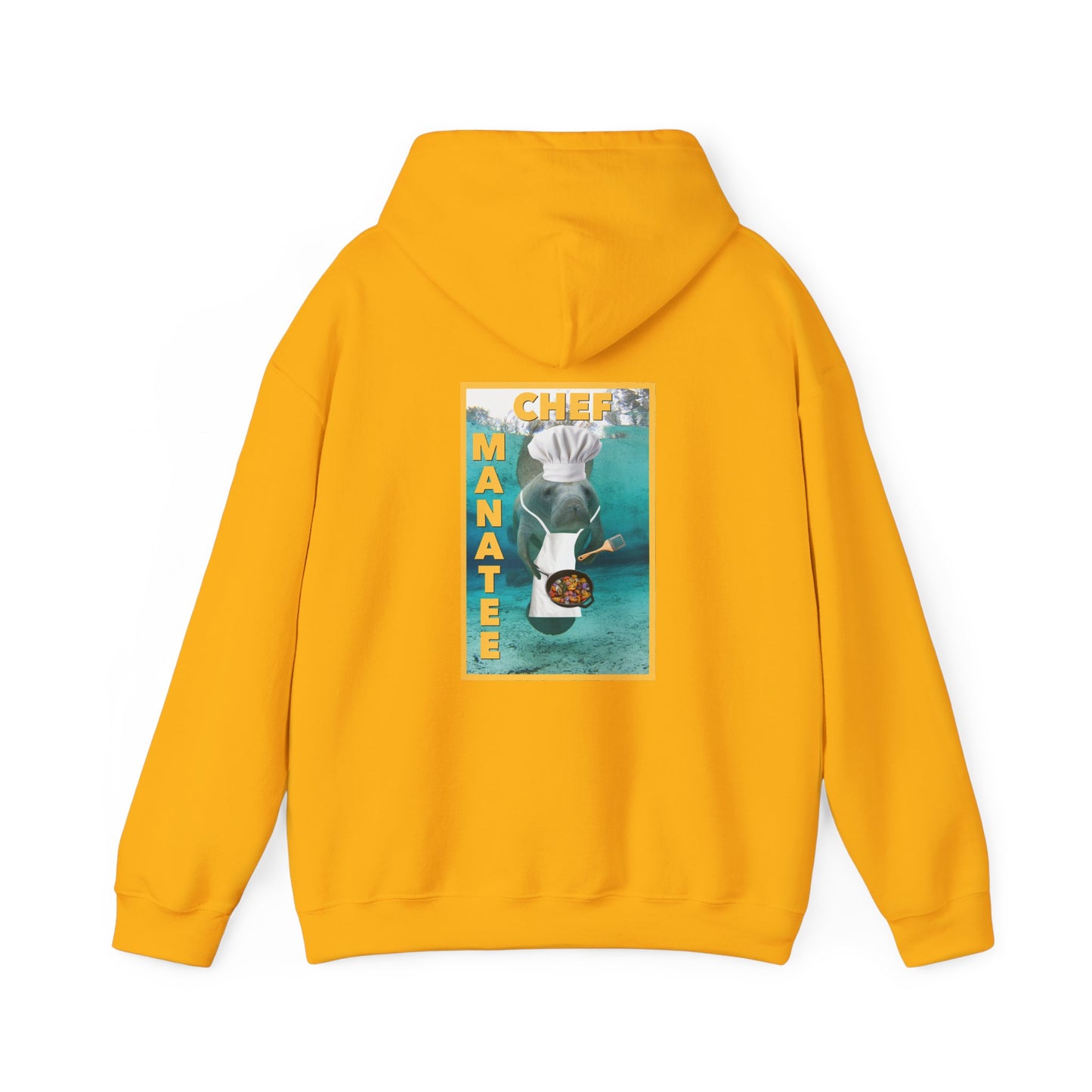 Chef Manatee Hoodie - Manatee Marketplace 