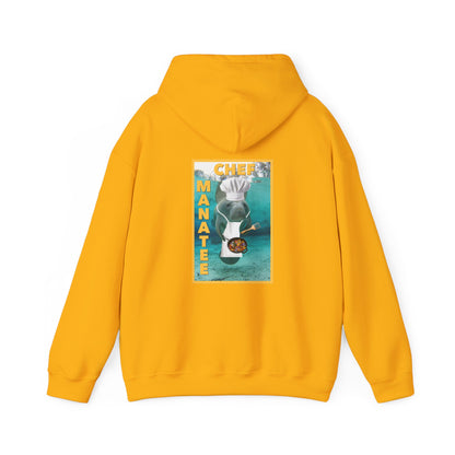Chef Manatee Hoodie - Manatee Marketplace 